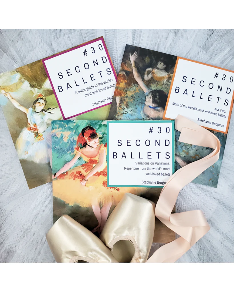 #30SecondBallets Paperback Book by Stephanie Bergeron - Act One - Image 4
