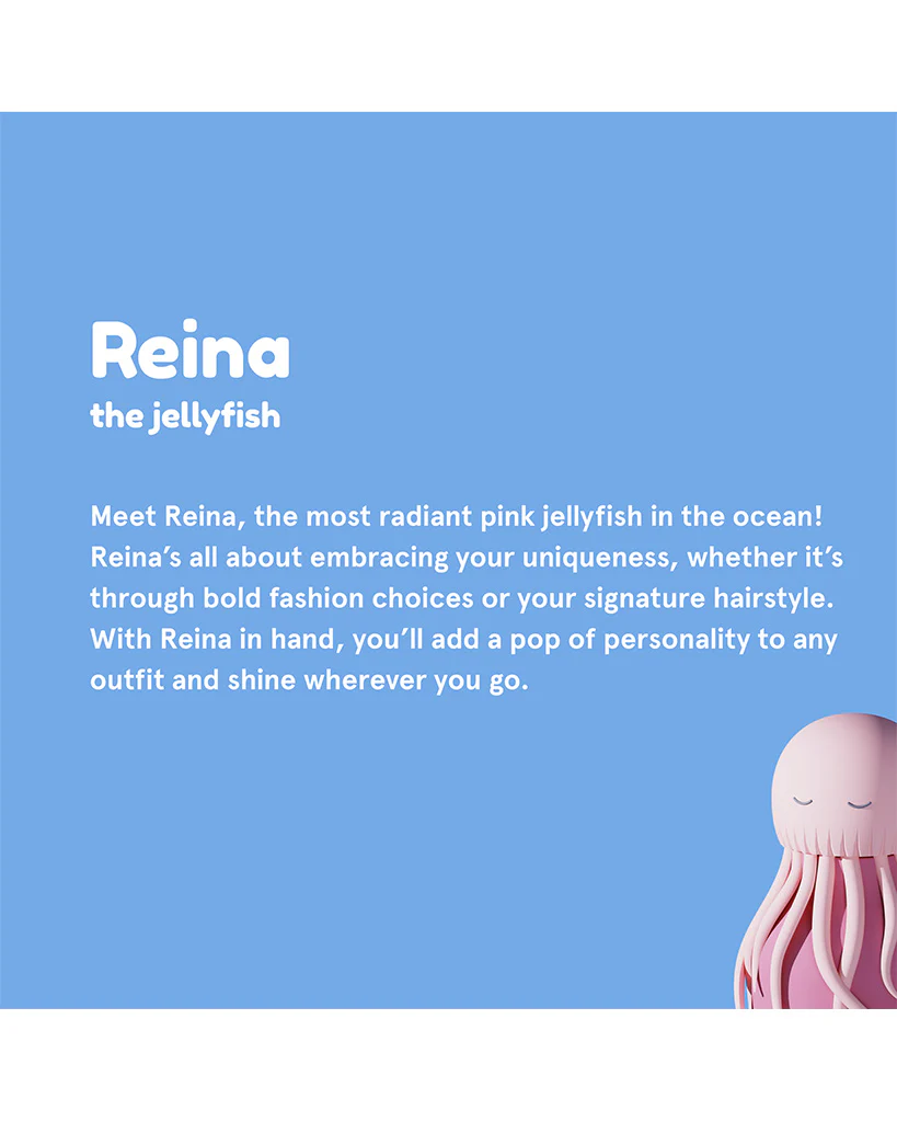 Asobu 16oz Bestie Insulated Stainless Steel Water Bottle - Reina the Jellyfish - Image 2