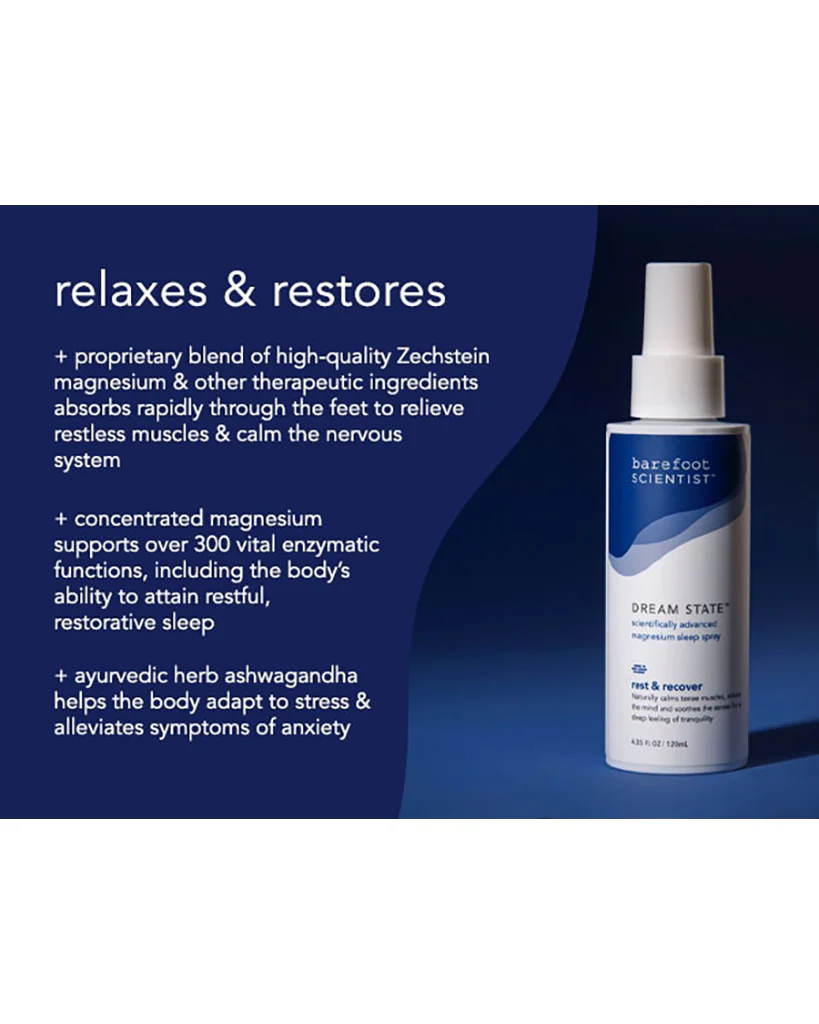 Barefoot Scientist Dream State Magnesium Sleep Spray - Image 4