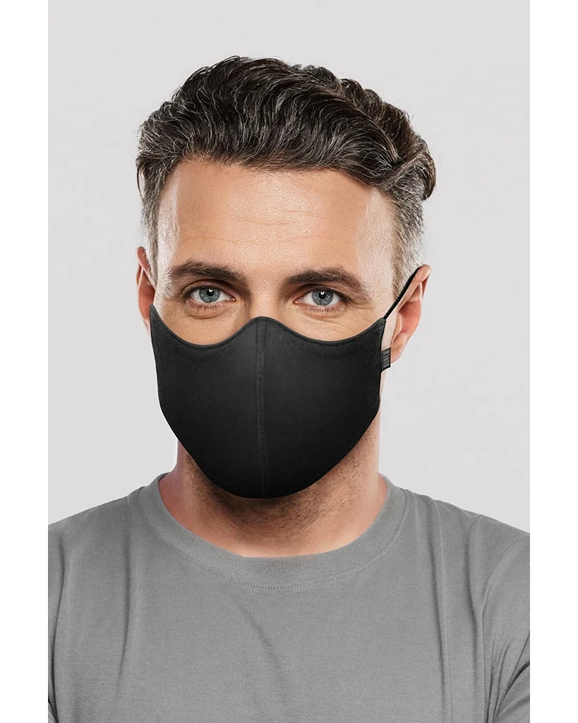 Bloch B-Safe Soft Stretch Mask - A001A Womens/Mens - Black - Image 2