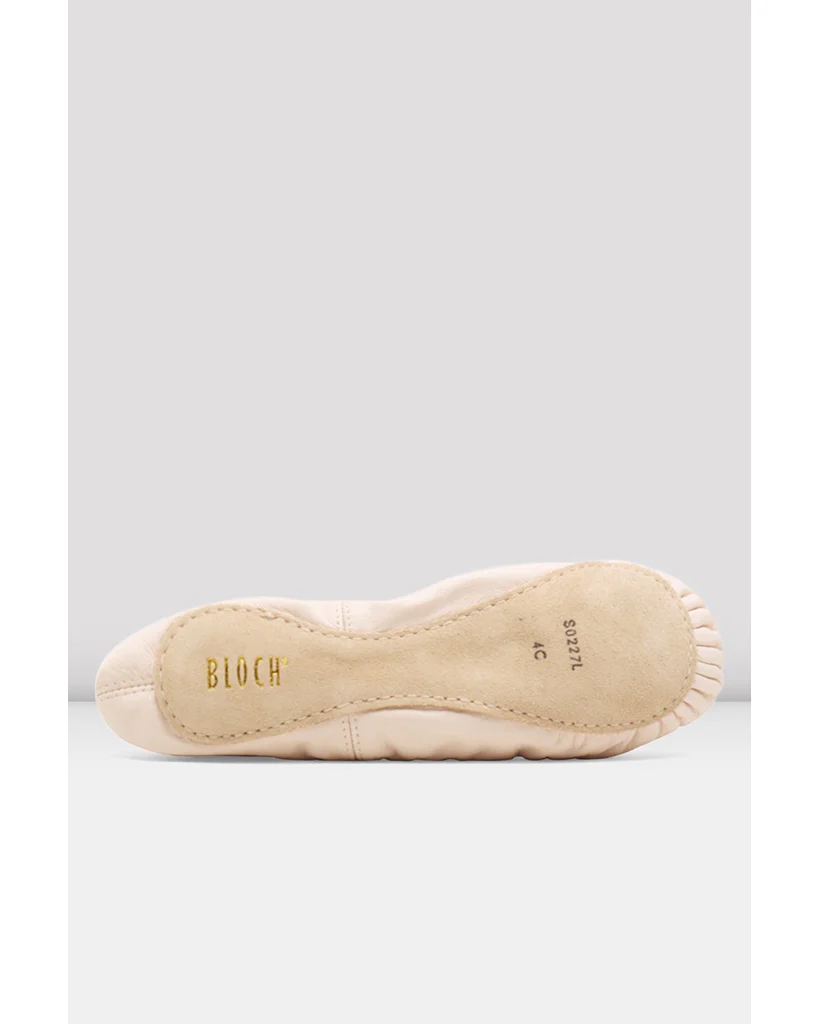 Bloch Belle No Drawstring Full Sole Leather Ballet Slippers - S0227L Womens - Image 3