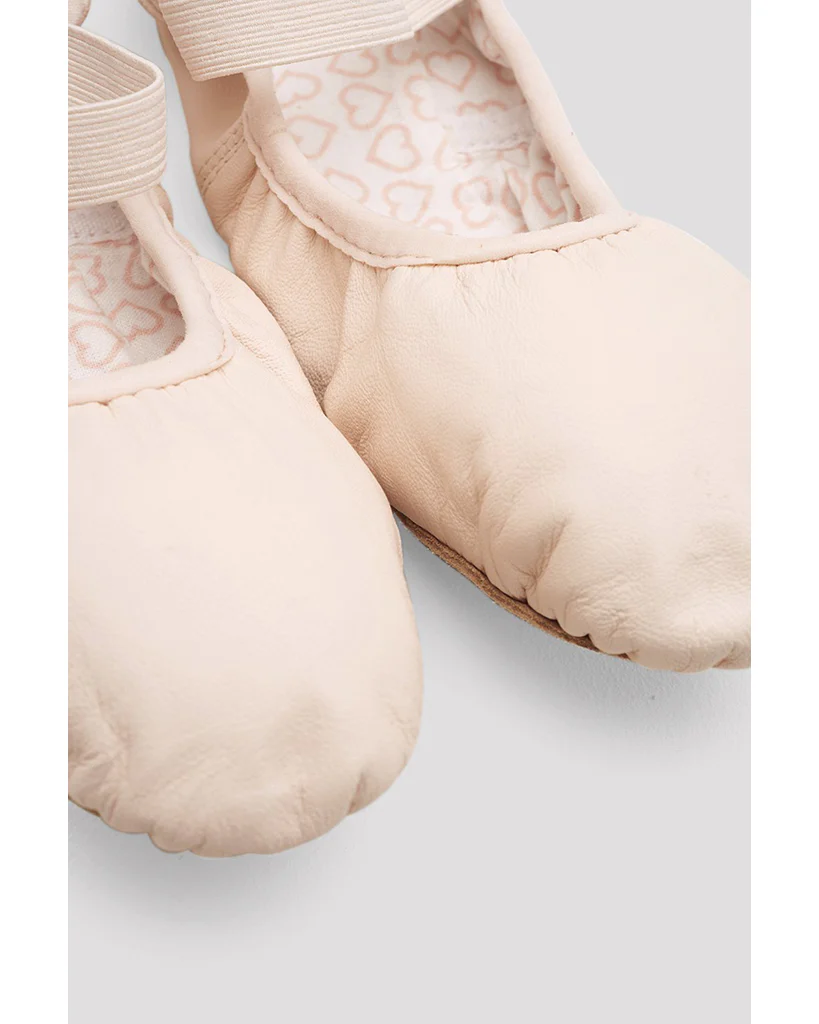 Bloch Belle No Drawstring Full Sole Leather Ballet Slippers - S0227L Womens - Image 4