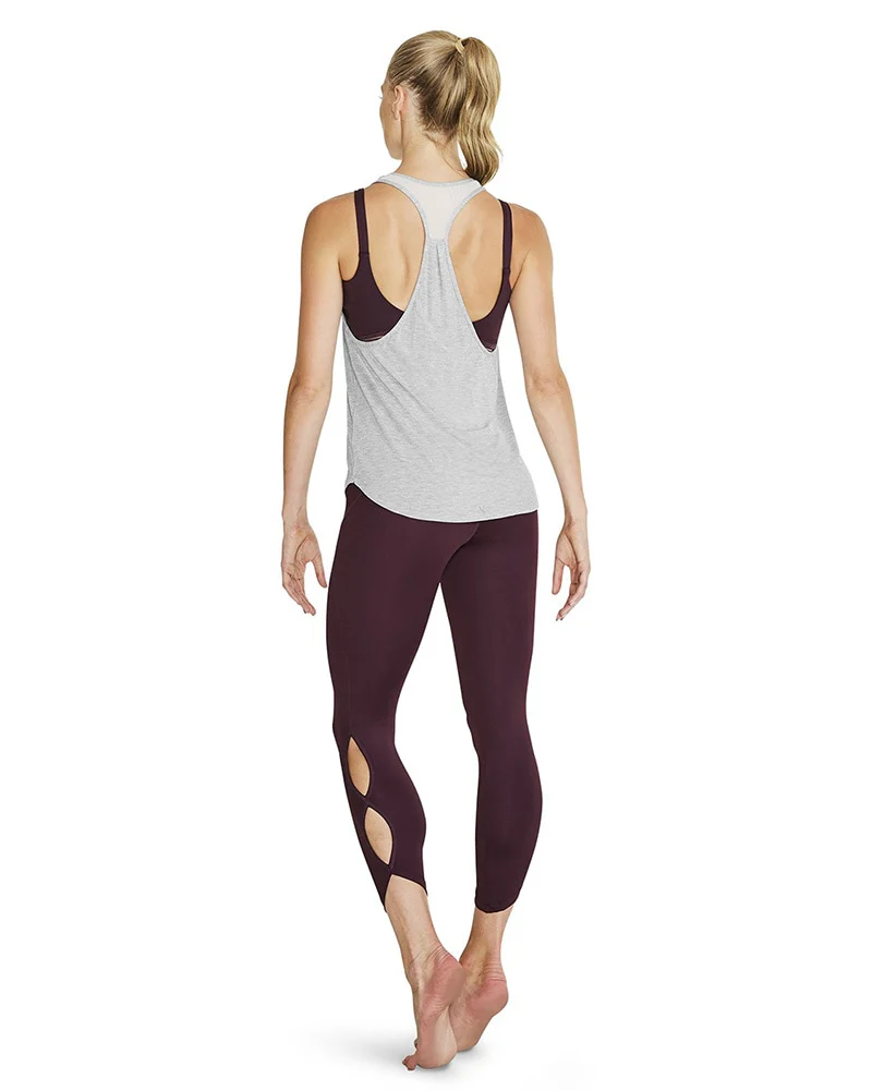 Bloch Hellena Mesh Yoke T Bar Tank Top - FT5108 Womens - Image 4
