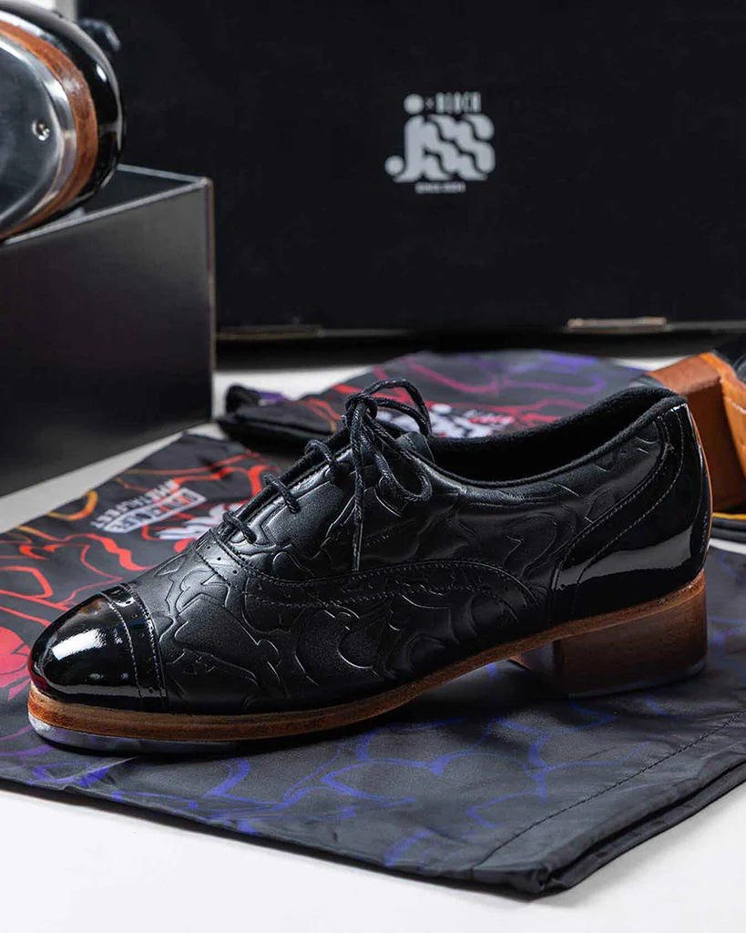Bloch Jason Samuel Smith X Distinct Life Special Edition Leather Oxford Build Up Tap Shoes - S0313LDL Womens - Image 8