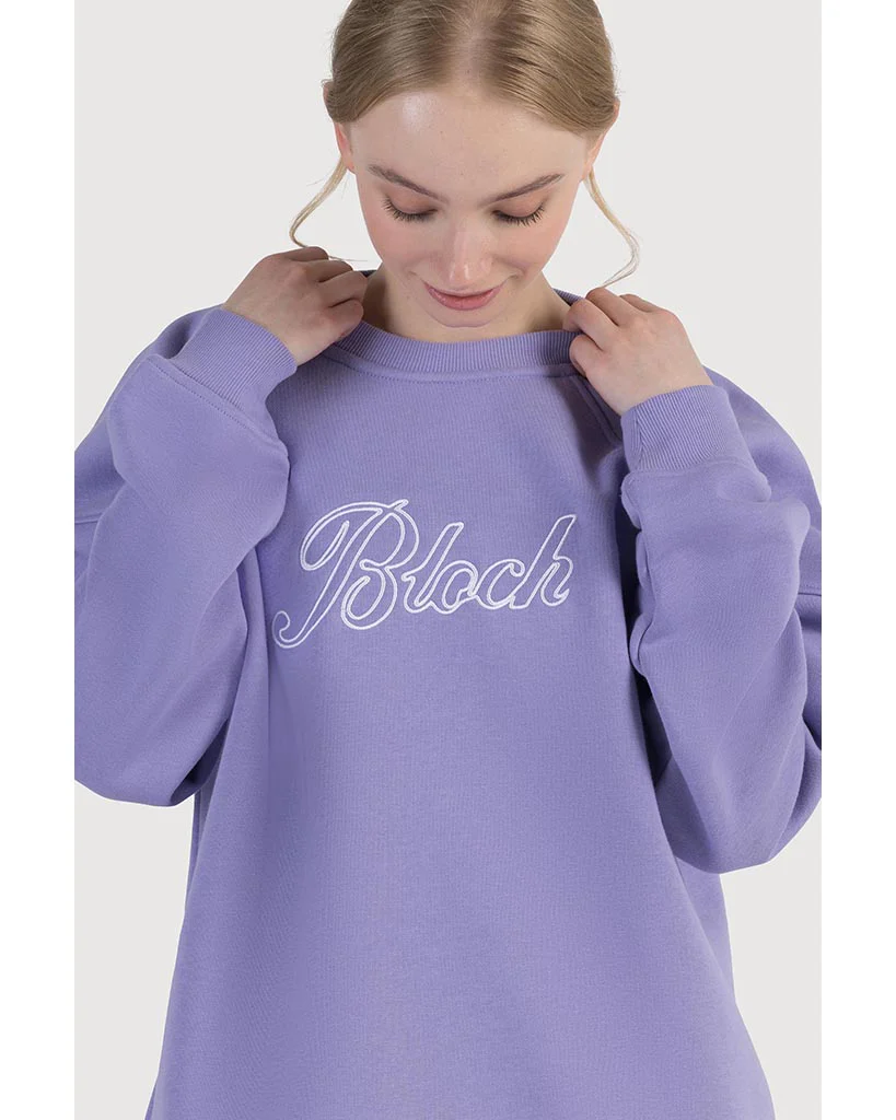 Bloch Off Duty Terry Crew Sweatshirt - JLW5012 Womens - Image 7