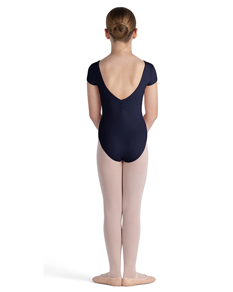 Bloch Ballet Core Piper Pinch Front Cap Sleeve Leotard - CL4262 Girls - Image 4