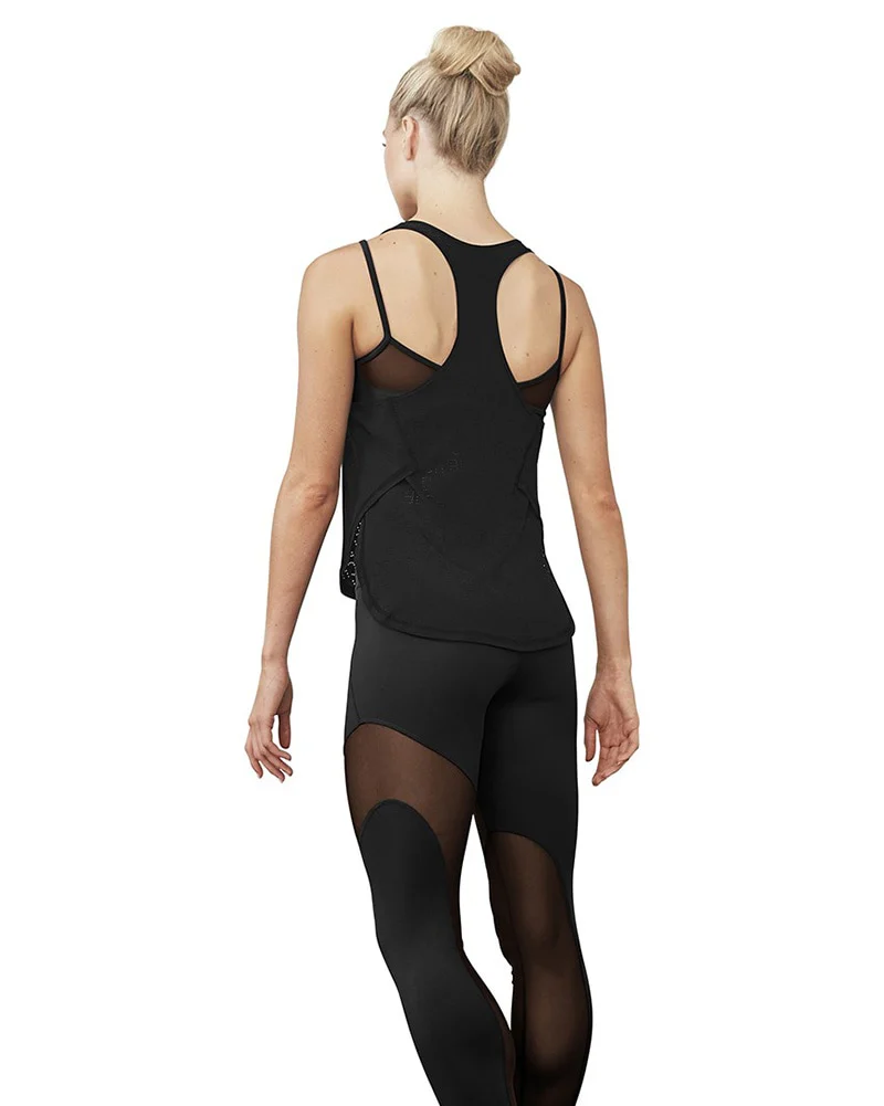 Bloch Perforated Racerback Tank Top - FT5158 Womens - Image 2
