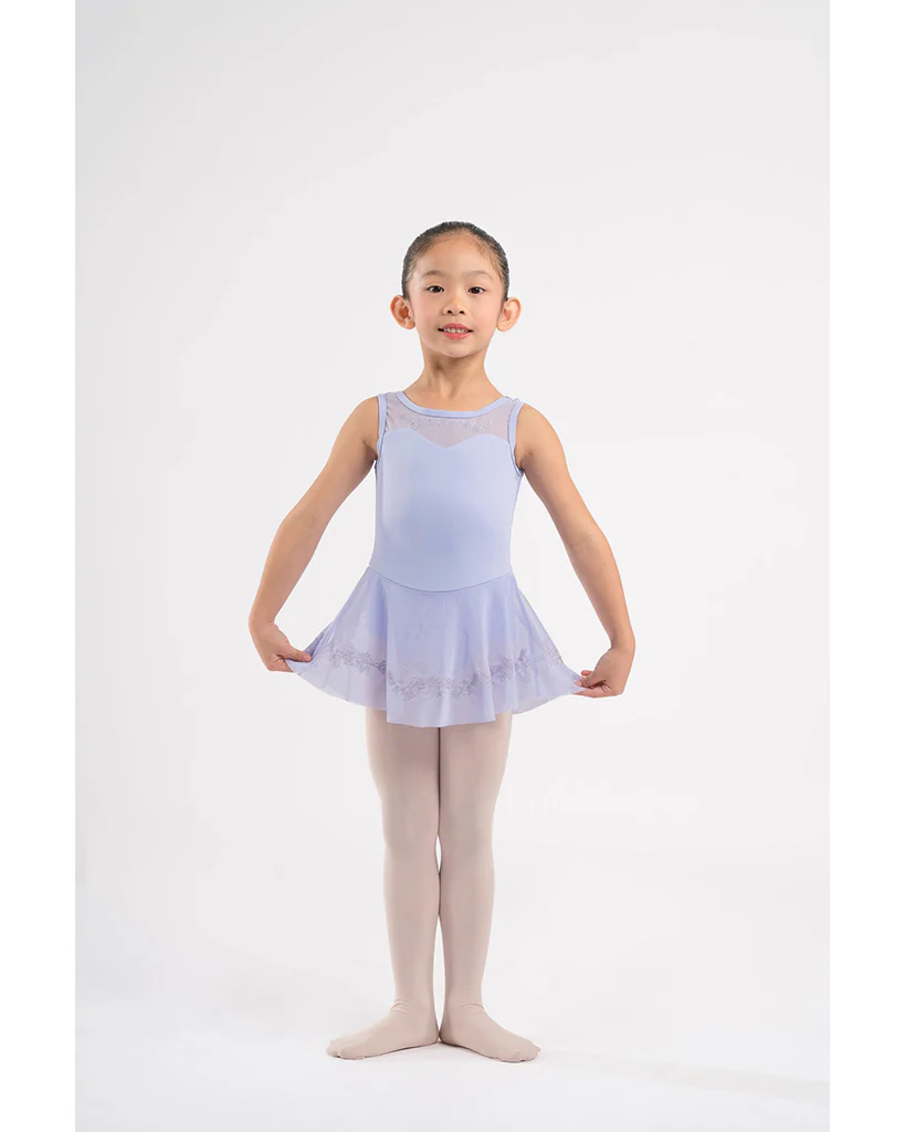 Body Wrappers Princess Aurora Embroidered Sweetheart Neck Skirt Ballet Dress - 2492 Girls