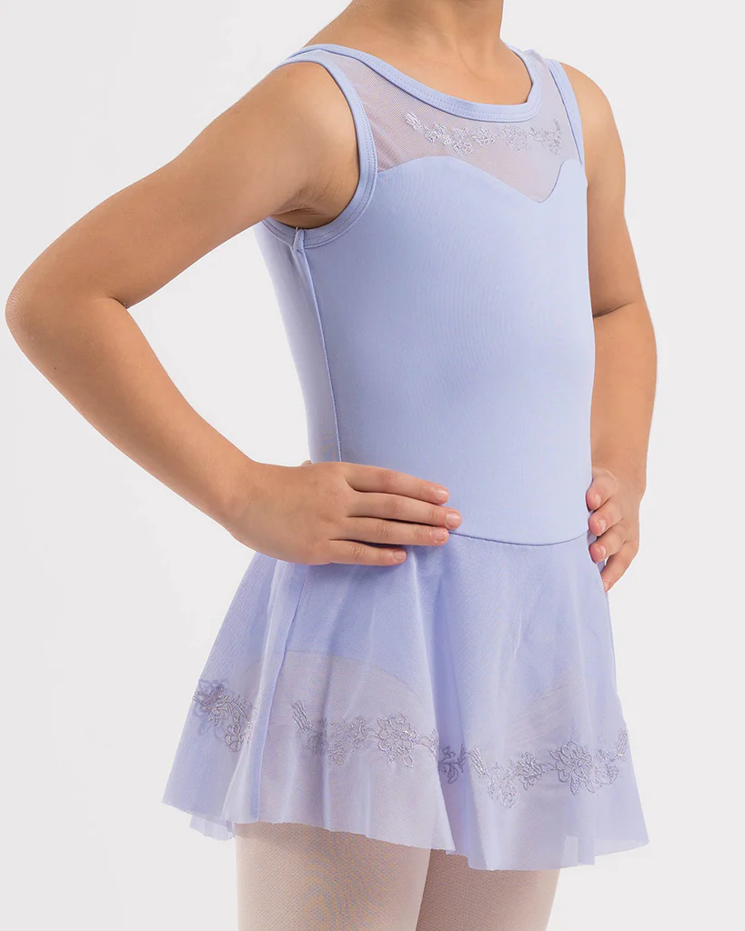 Body Wrappers Princess Aurora Embroidered Sweetheart Neck Skirt Ballet Dress - 2492 Girls - Image 2