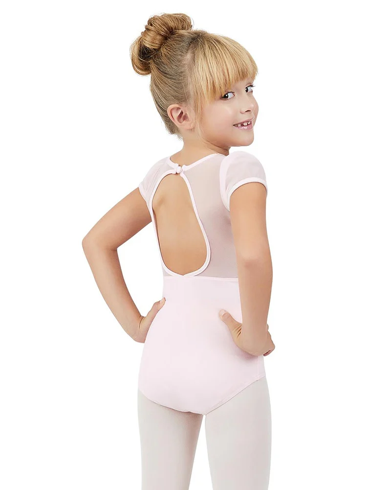 Capezio Mesh Puff Sleeve Leotard - 11311C Girls - Image 2