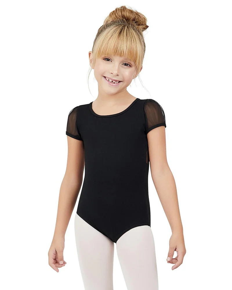 Capezio Mesh Puff Sleeve Leotard - 11311C Girls - Image 3