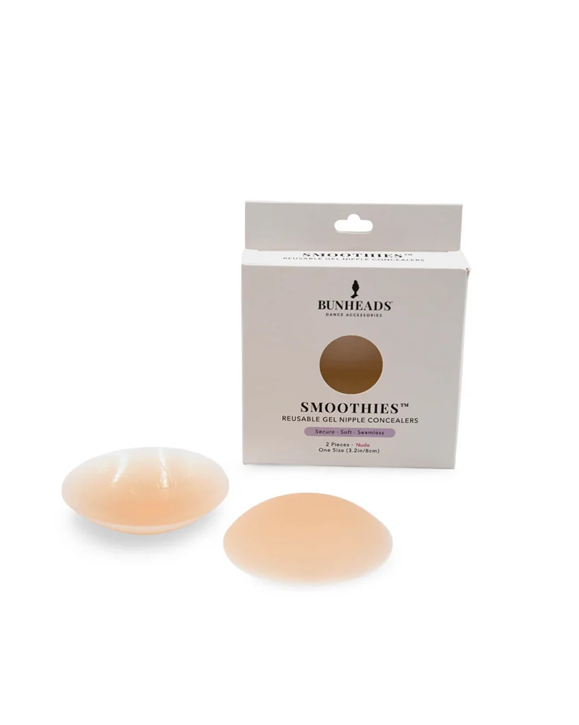 Capezio Bunheads Smoothies Gel Nipple Concealers - BH1700 - Nude - Image 2