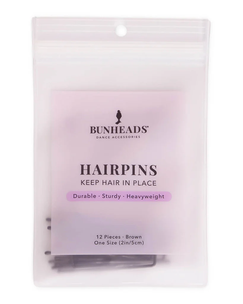 Capezio Bunheads Ribbed U - Shaped Bun Hairpins - BH1711/12/13 - Image 3