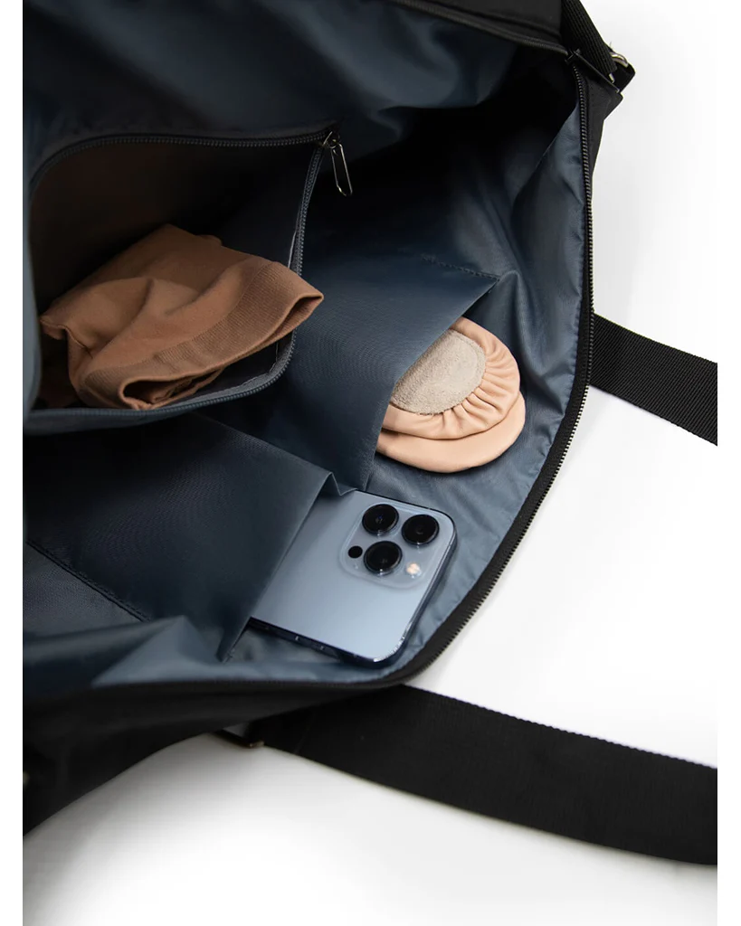 Capezio Casey Carry-All Duffle Bag - B311 - Black - Image 3
