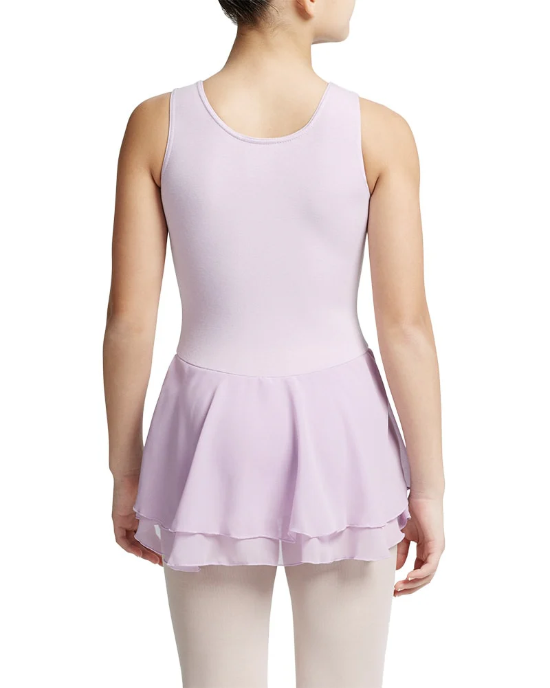 Capezio Double Layer Skirt Cotton Tank Ballet Dress - CC877C Girls - Image 2