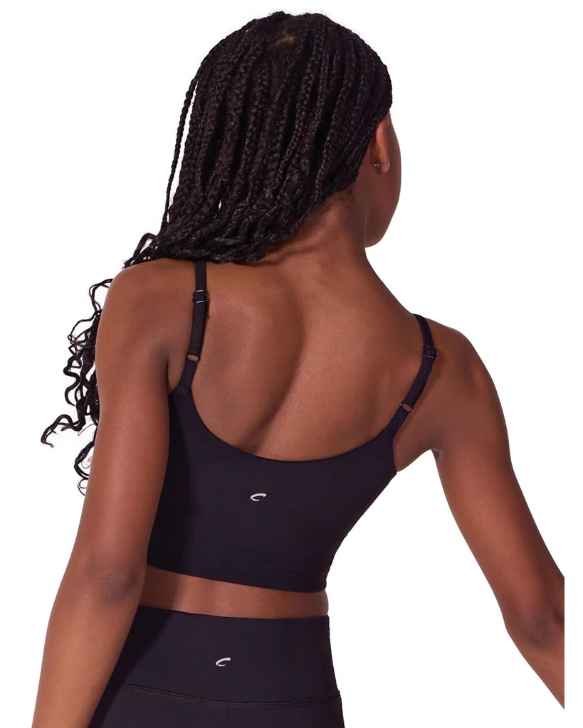 Capezio Soft Elegance Dance Camisole Adjustable Strap Bra Top - EL110T Girls - Image 4