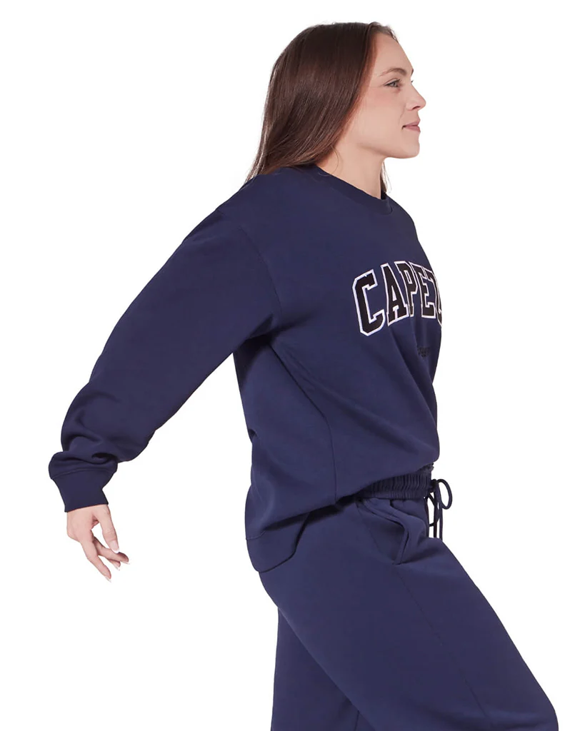 Capezio Established 1887 Crewneck Sweater - F6005U Womens - Pebble - Image 2