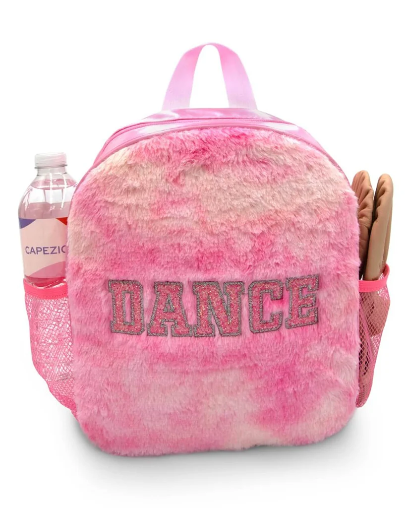 Capezio Faux Fur Dance Backpack - B287 - Image 5