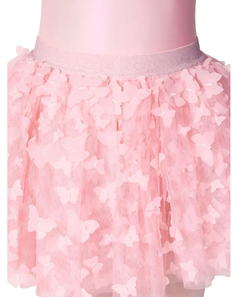 Capezio Float 3D Butterfly Tulle Pull-On Ballet Tutu - F12576C Girls - Image 2