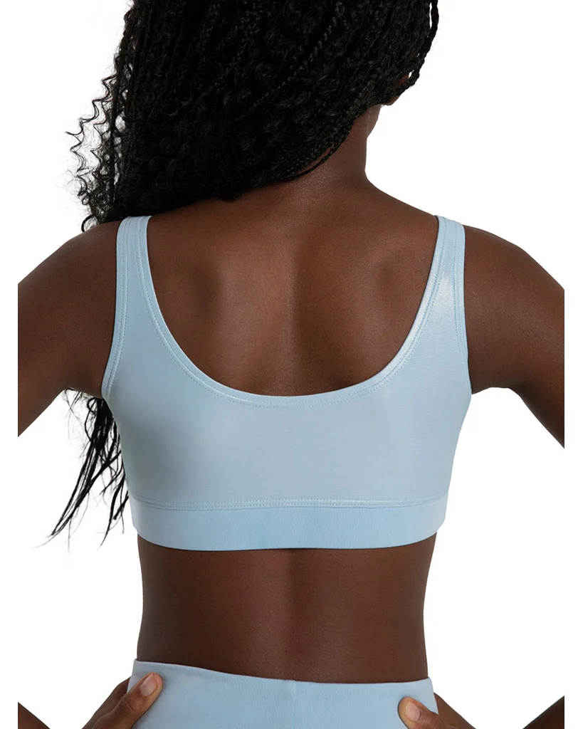 Capezio Freya Pinch Front Band Crop Top - 12284C Girls - Image 10