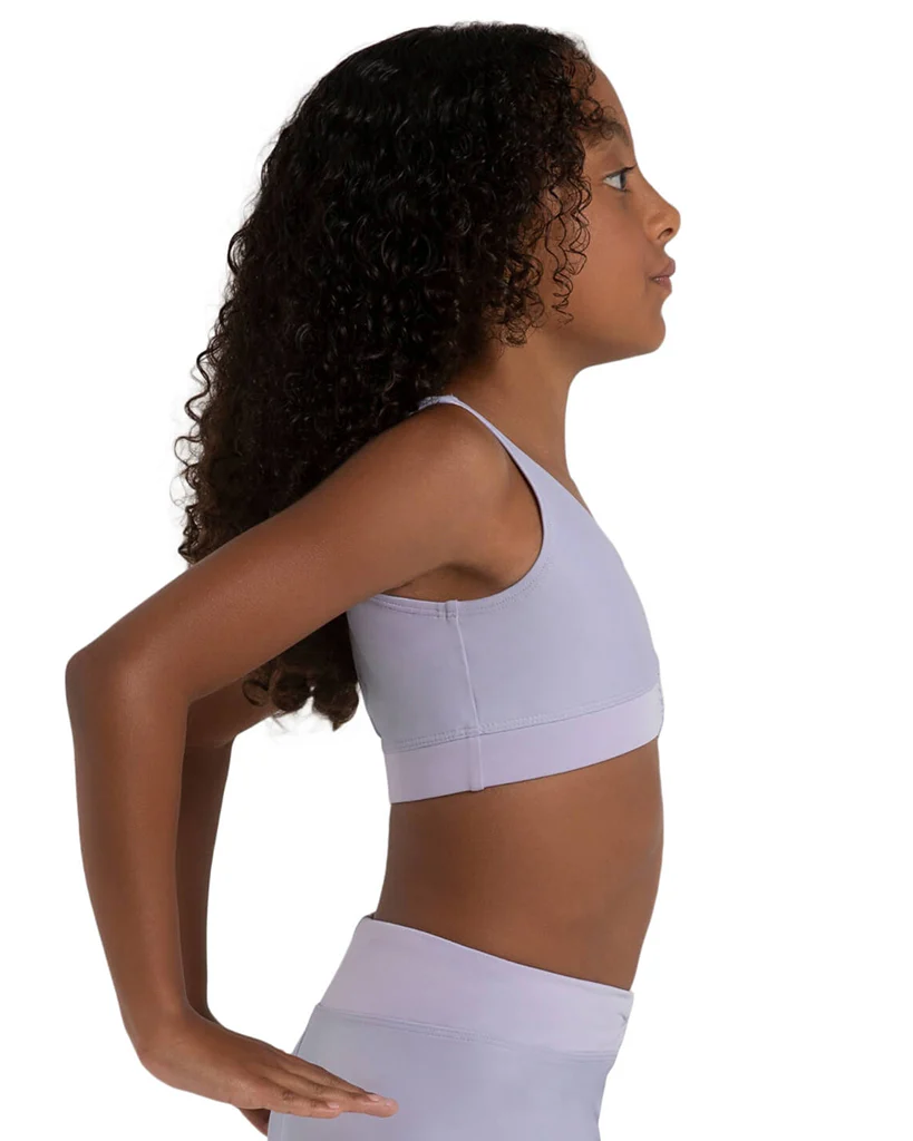 Capezio Freya Pinch Front Band Crop Top - 12284C Girls - Image 5