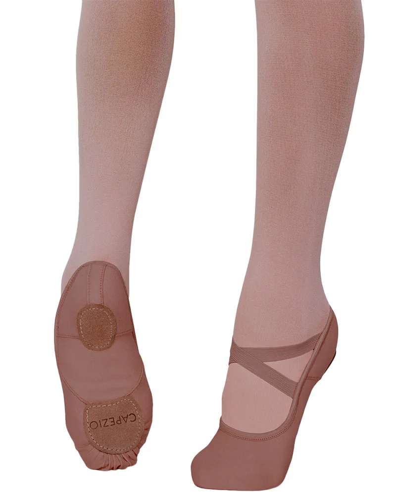 Capezio Hanami Canvas Split Sole Ballet Slippers - 2037W Womens/Mens - Image 3