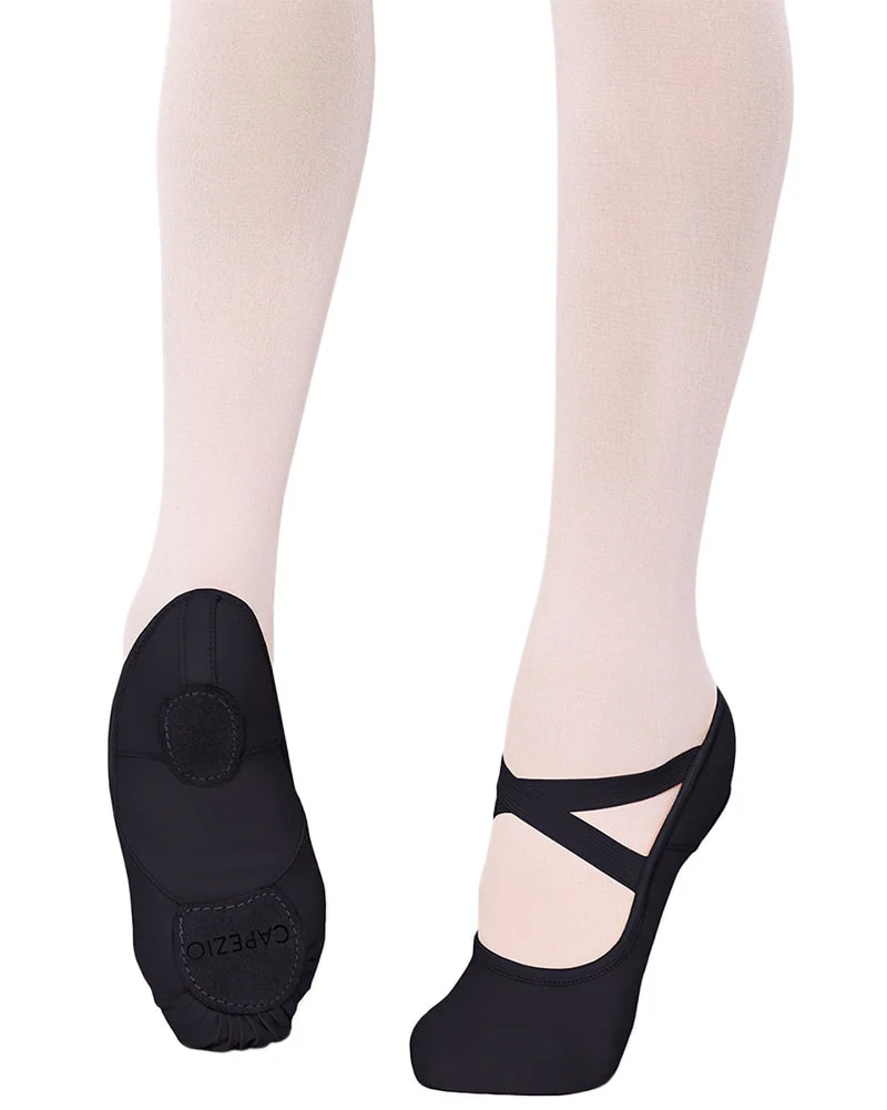 Capezio Hanami Canvas Split Sole Ballet Slippers - 2037W Womens/Mens - Image 4