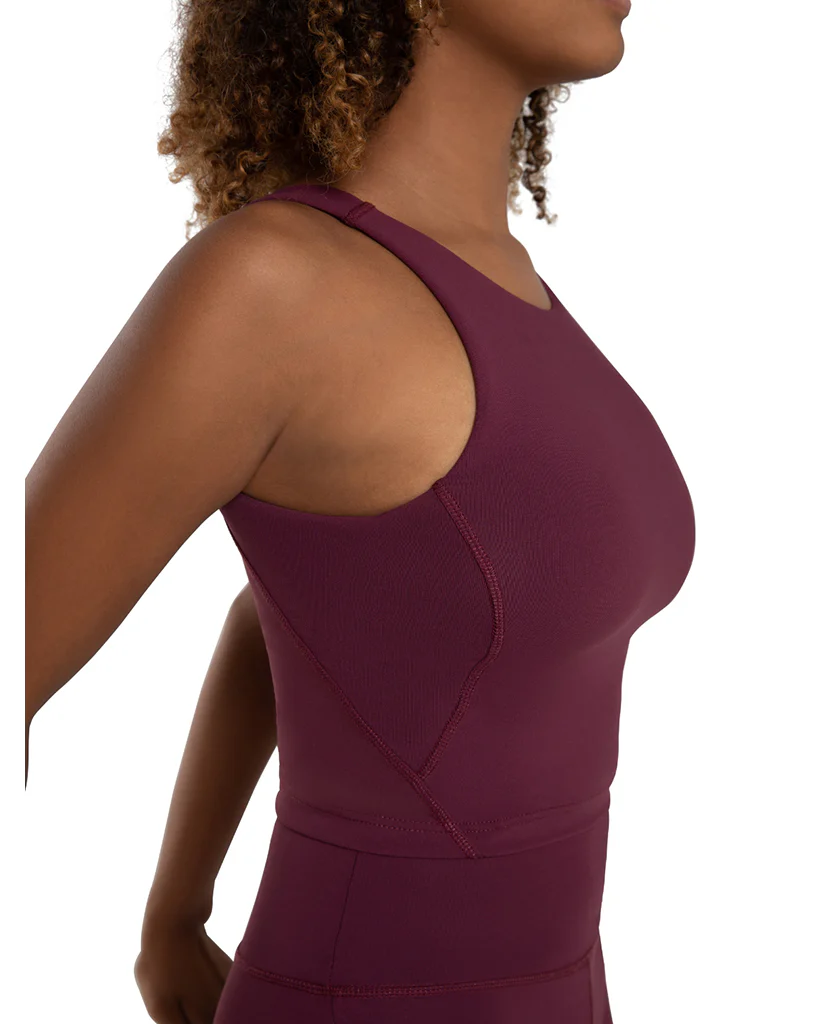 Capezio High Neck Long Line Bra Top - SE2002C Girls - Image 13