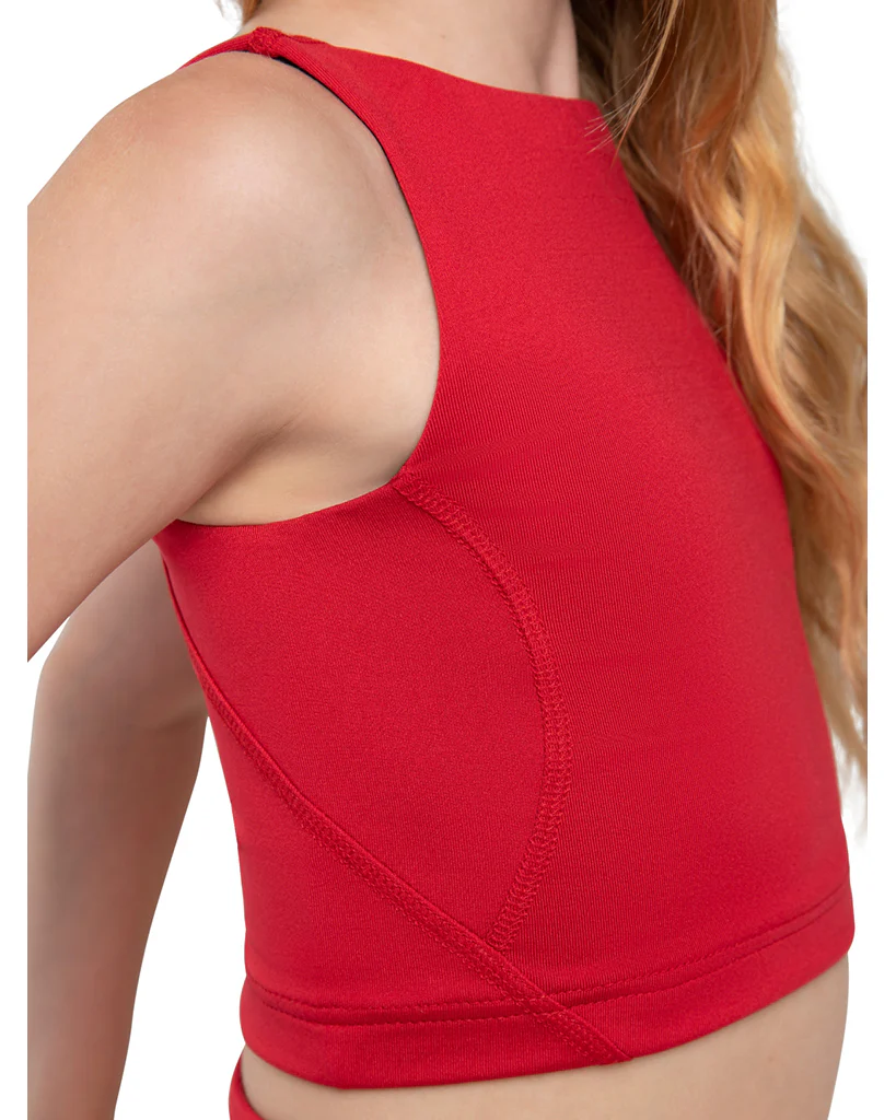 Capezio High Neck Long Line Bra Top - SE2002C Girls - Image 19