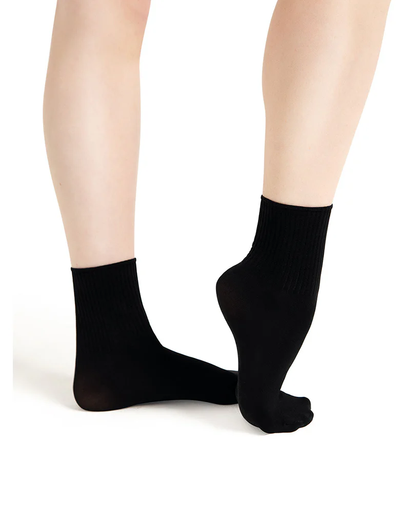 Capezio Ribbed Dance Tight Socks - BG022 Womens/Mens - Image 2