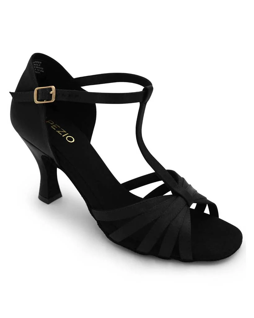 Capezio Sara Satin Social Dance 2.5" Latin Ballroom Shoes - BR4016W Womens - Image 2