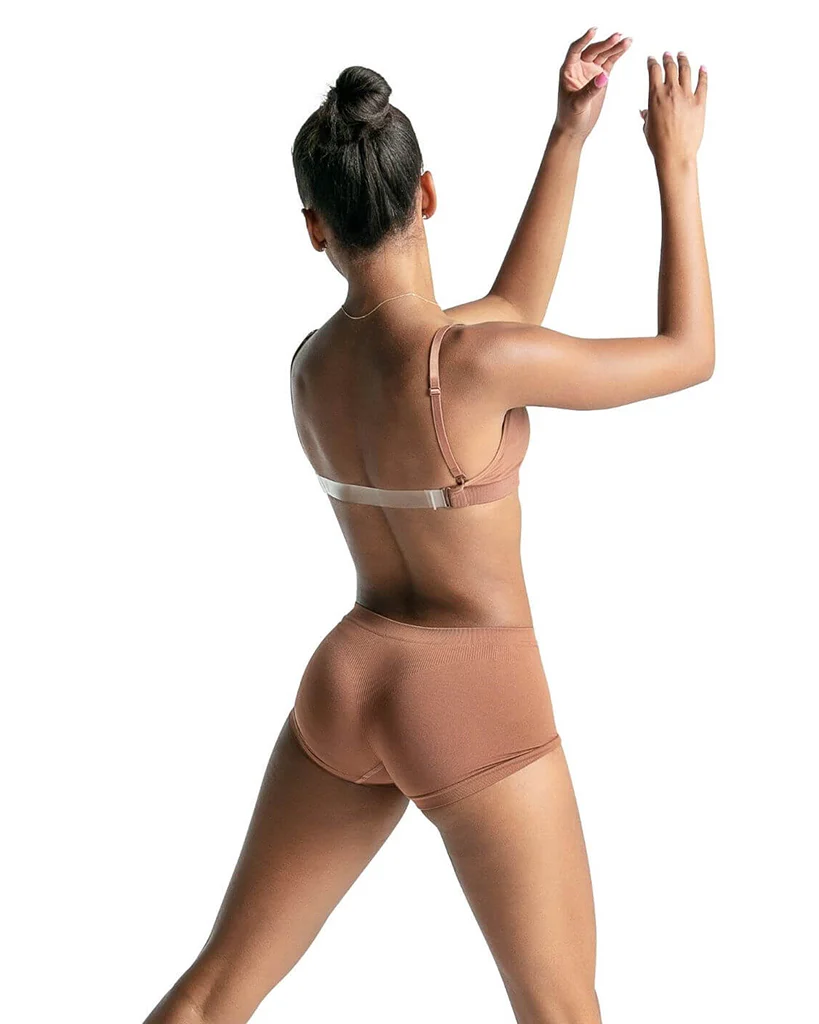 Capezio Seamless Boy Cut Dance Shorts - 3756T Girls - Image 2