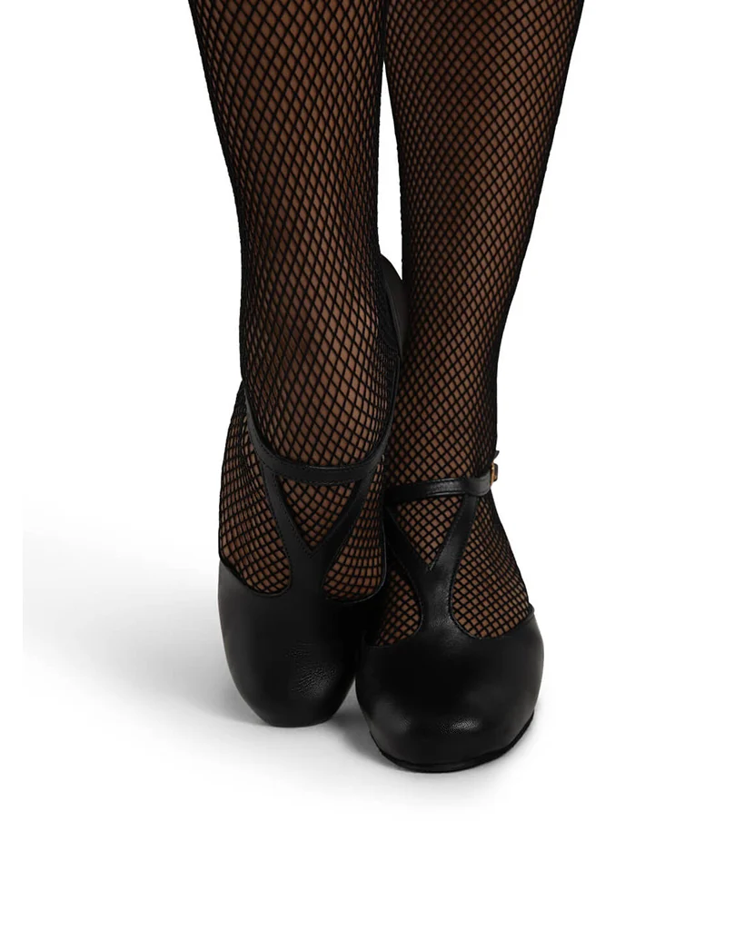 Capezio Shanel Y Strap Nappa Leather 2.5" Character Shoes - 849 Womens - Image 2