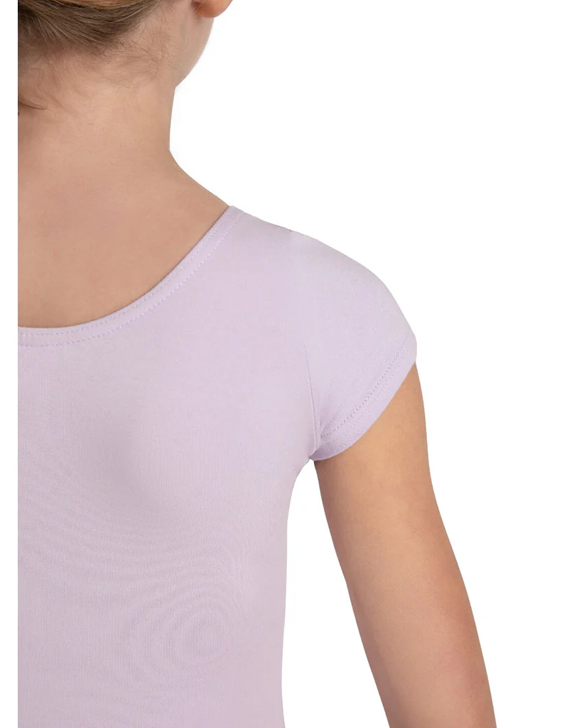 Capezio Classic Cotton Short Sleeve Leotard - CC400C Girls - Image 11
