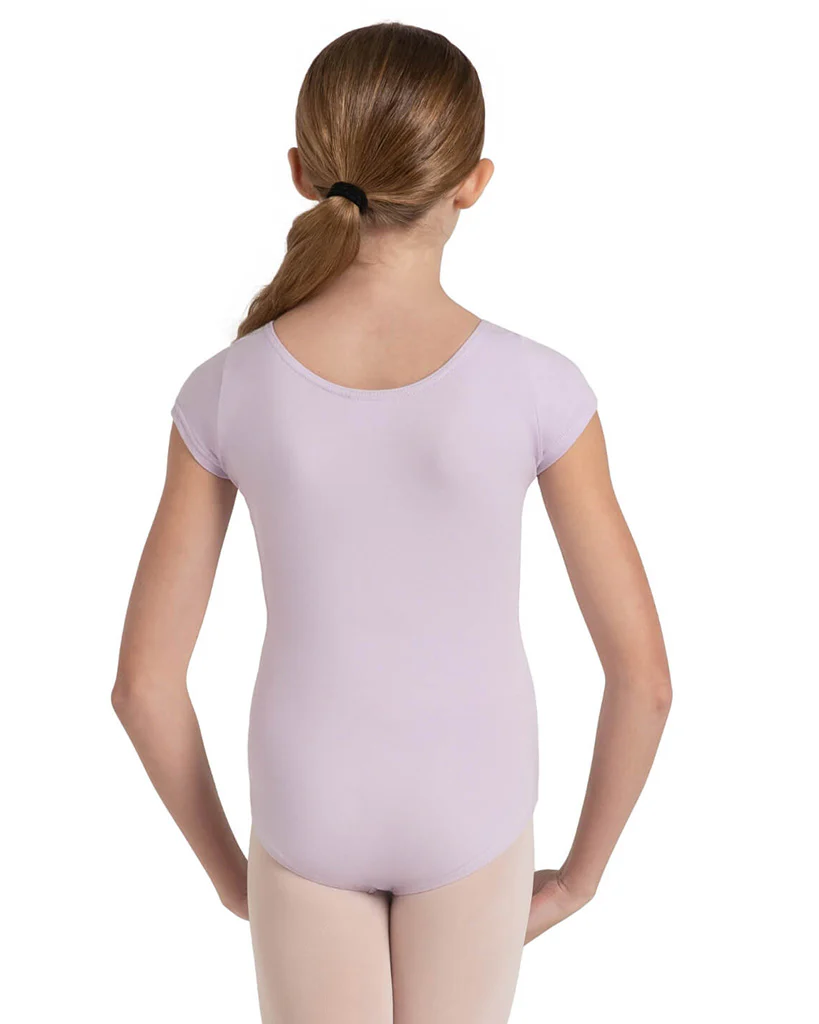 Capezio Classic Cotton Short Sleeve Leotard - CC400C Girls - Image 12