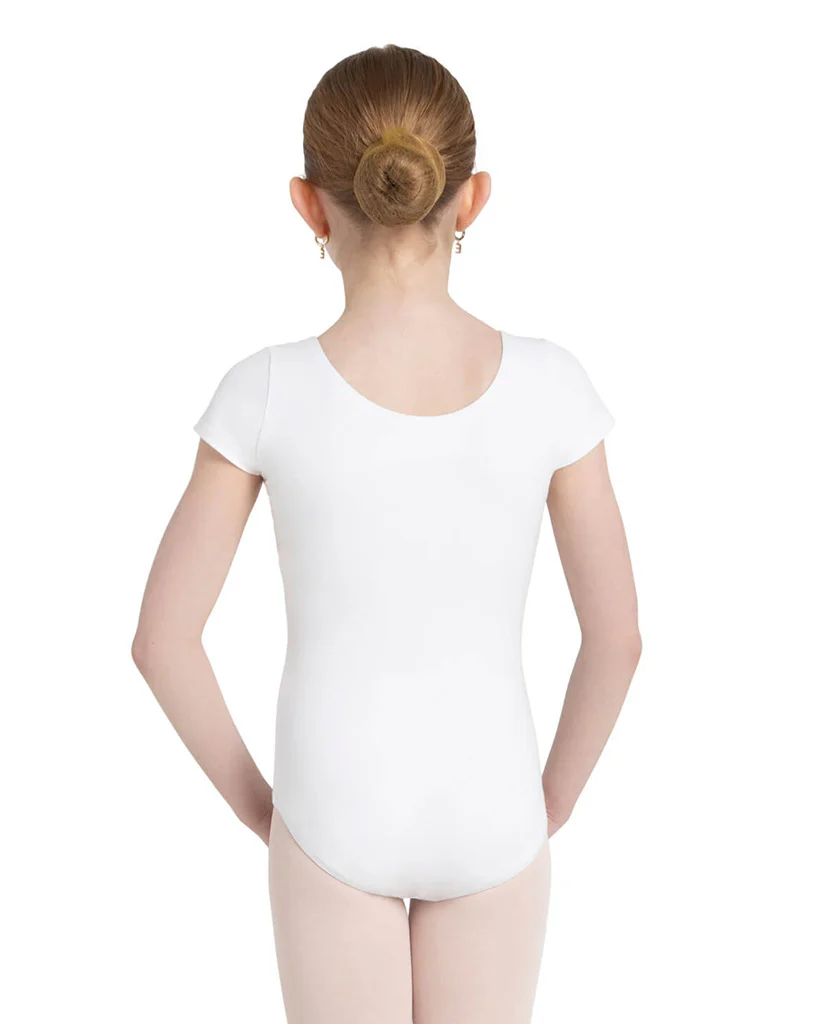 Capezio Classic Cotton Short Sleeve Leotard - CC400C Girls - Image 15