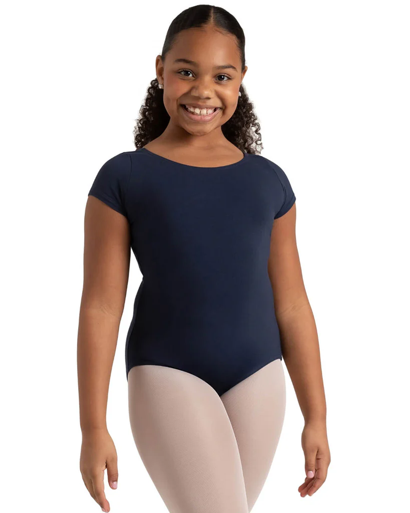 Capezio Classic Cotton Short Sleeve Leotard - CC400C Girls - Image 17