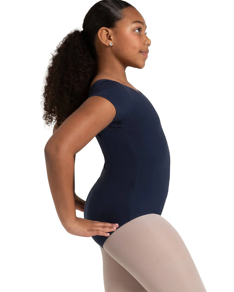 Capezio Classic Cotton Short Sleeve Leotard - CC400C Girls - Image 18