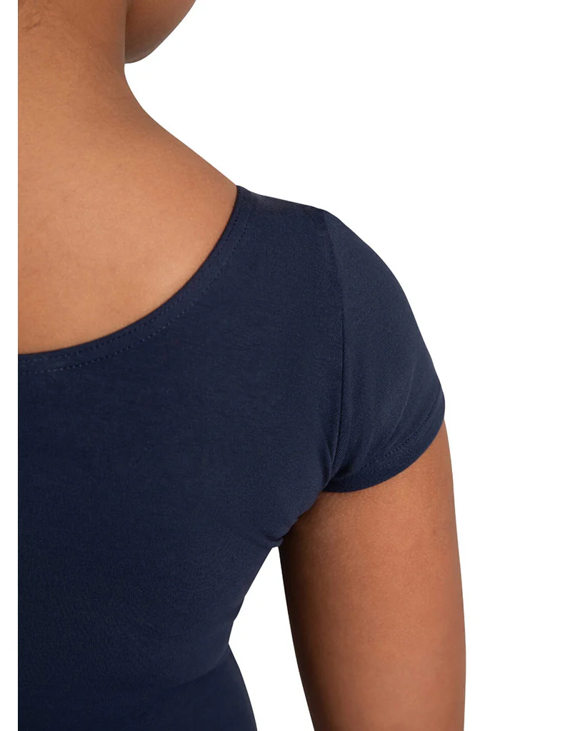 Capezio Classic Cotton Short Sleeve Leotard - CC400C Girls - Image 20