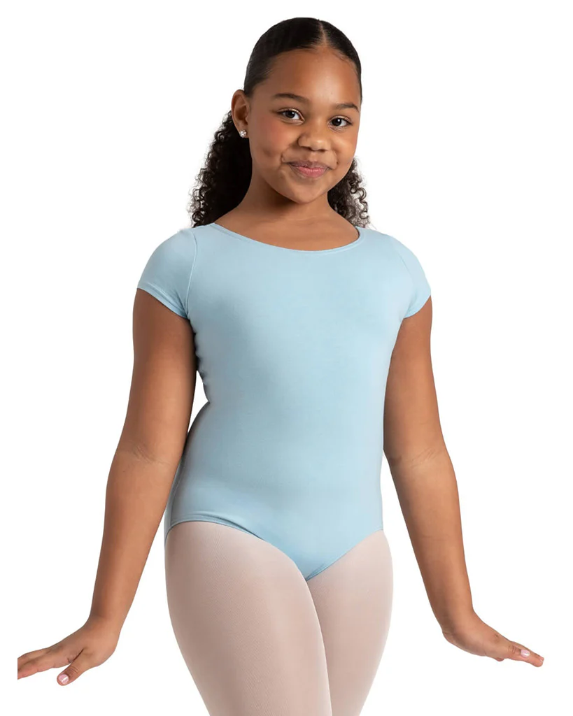 Capezio Classic Cotton Short Sleeve Leotard - CC400C Girls - Image 21
