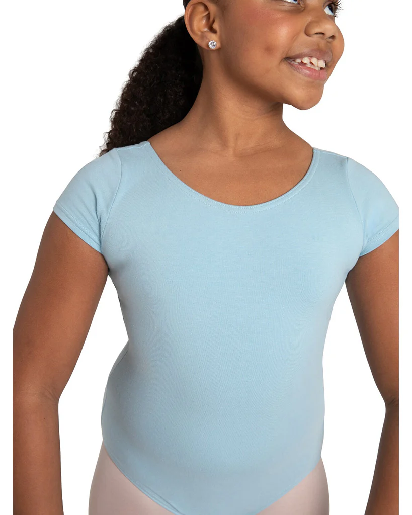 Capezio Classic Cotton Short Sleeve Leotard - CC400C Girls - Image 24