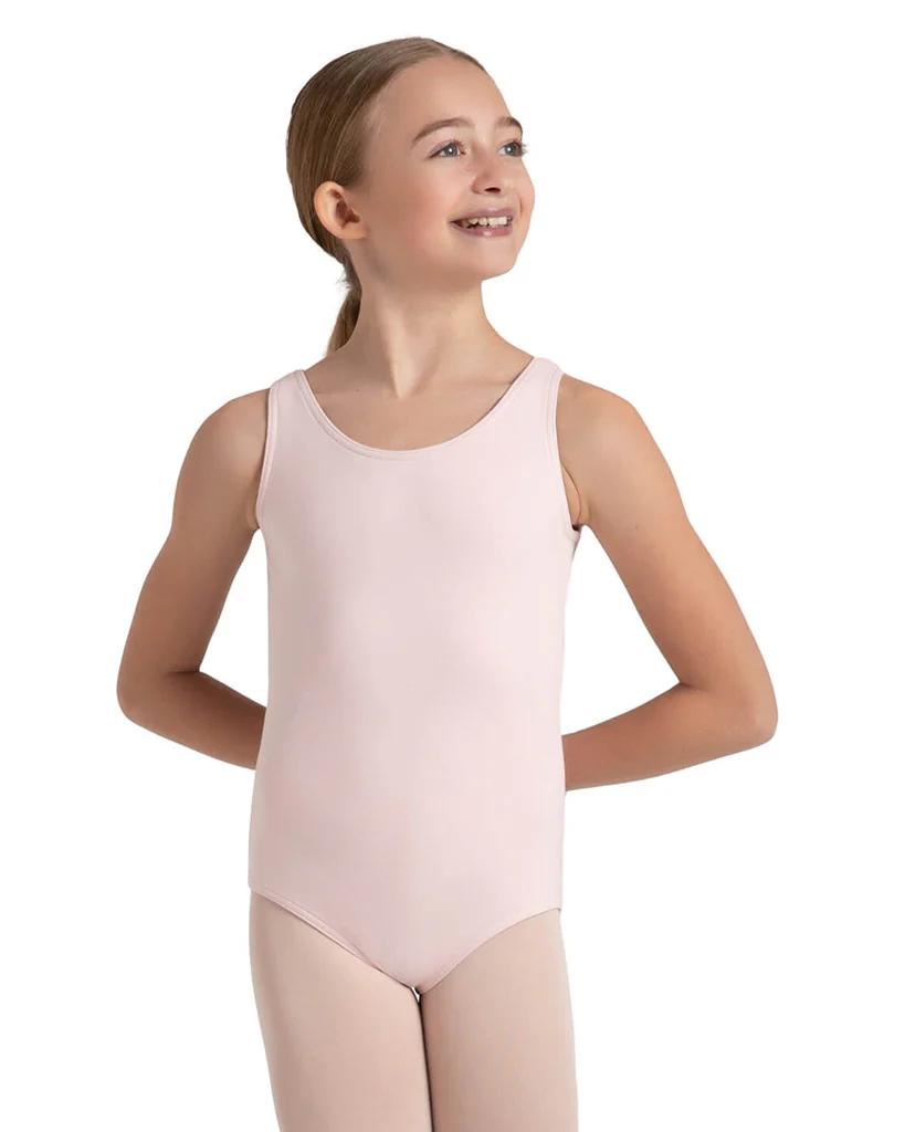Capezio Classic High Neck Tank Leotard - CC201C Girls - Image 3