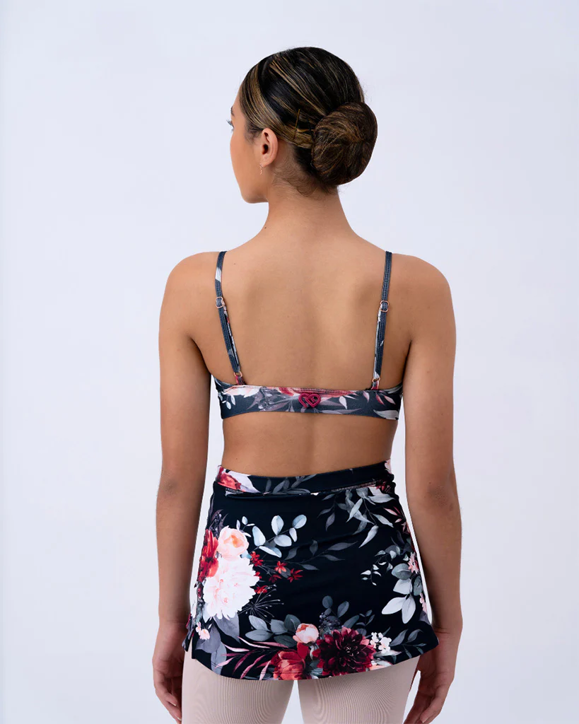 Claudia Dean World Cindy Crop Top - Womens - Mistletoe Print - Image 2