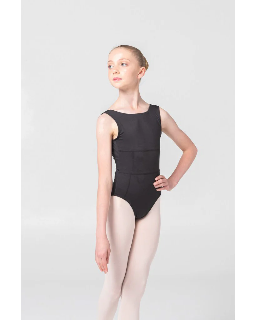 Claudia Dean World Giselle Signature Collection Boat Neck Square Back Tank Leotard - Womens - Image 5
