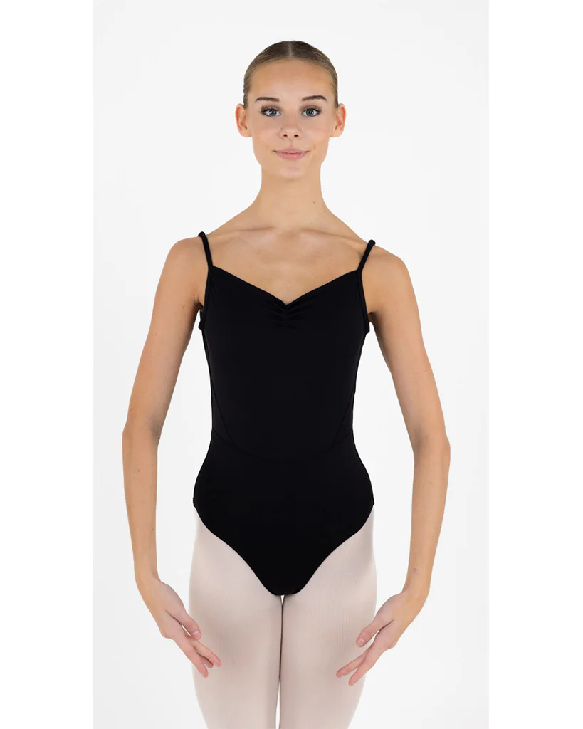 Claudia Dean World Odette 2.0 Sweetheart Pinched Neckline Open Back Camisole Leotard - Girls - Image 5