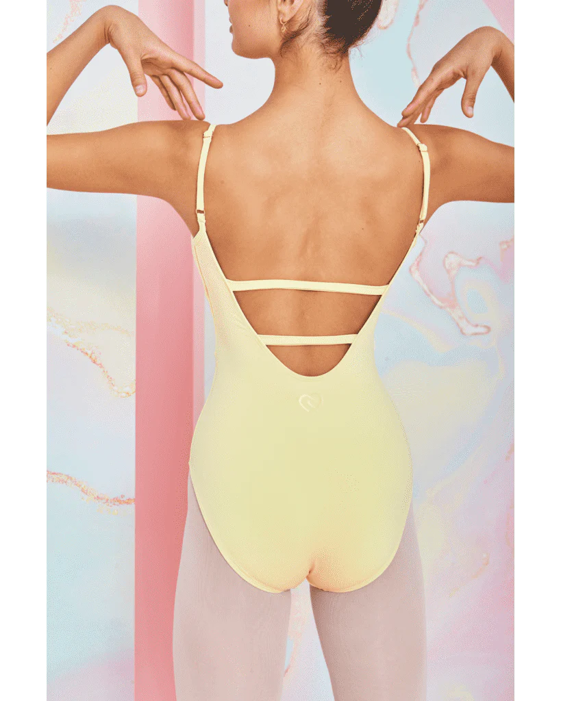Claudia Dean World Odette Signature Collection Sweetheart Pinched Neckline Open Back Camisole Leotard - Womens - Image 9