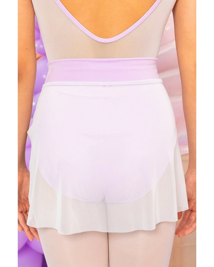 Claudia Dean World Odile Ice Cream Collection Rose Gold Clip Seamed Wrap Skirt  - Womens - Image 9