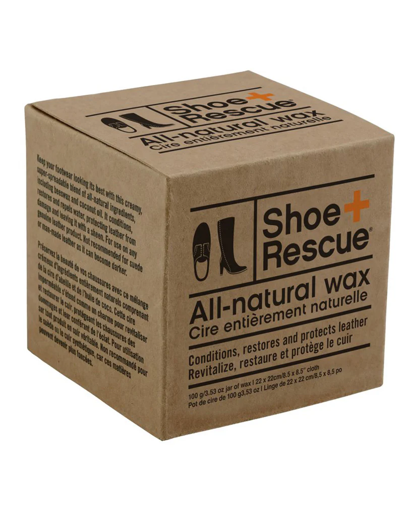 ShoeRescue All Natural Shoe Wax with Cloth - Image 2