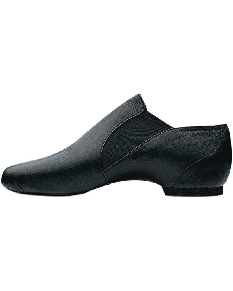 Bloch Elasta Bootie Slip On Leather Jazz Shoes - S0499G Girls/Boys - Image 3