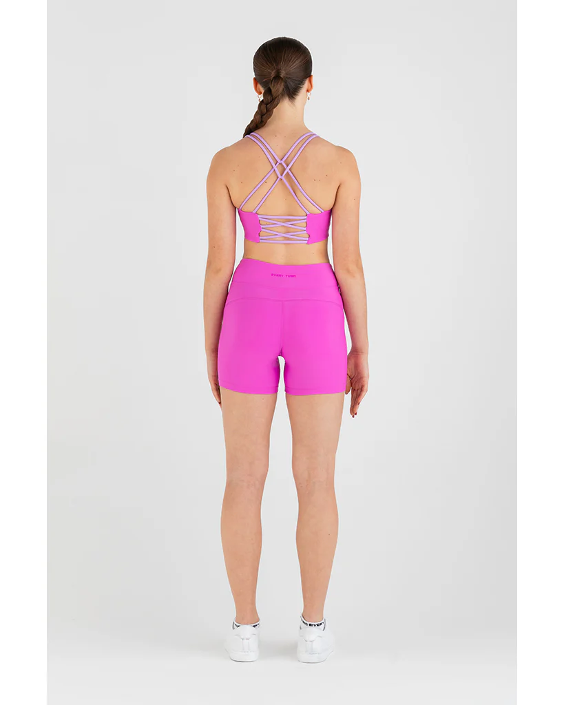 Every Balanced Bodi Workout Short - Girls - Za Za Pink - Image 3